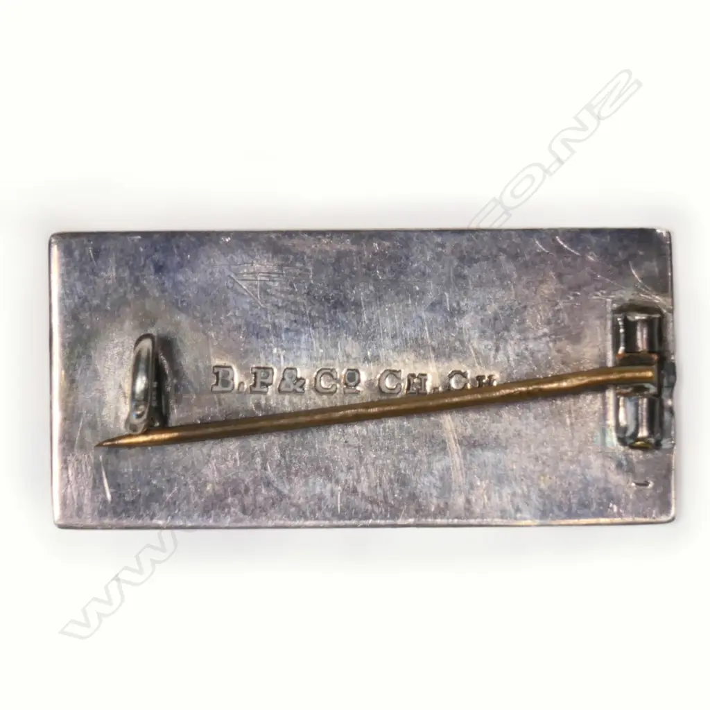 A late 19thC B. Petersen & Co. silver brooch, Image 1++